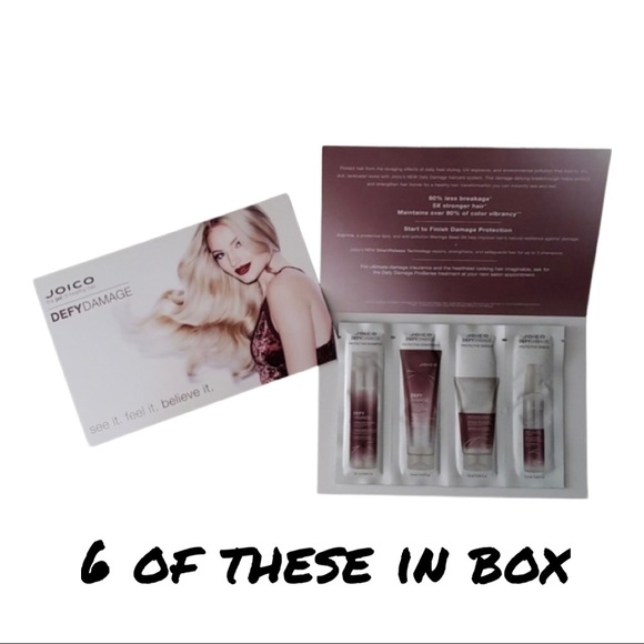 Joico Defy Damage Stylist Pro Kit Pro Series 1, Pro Series 2, 6 Sets Of Samples - Picture 4 of 4